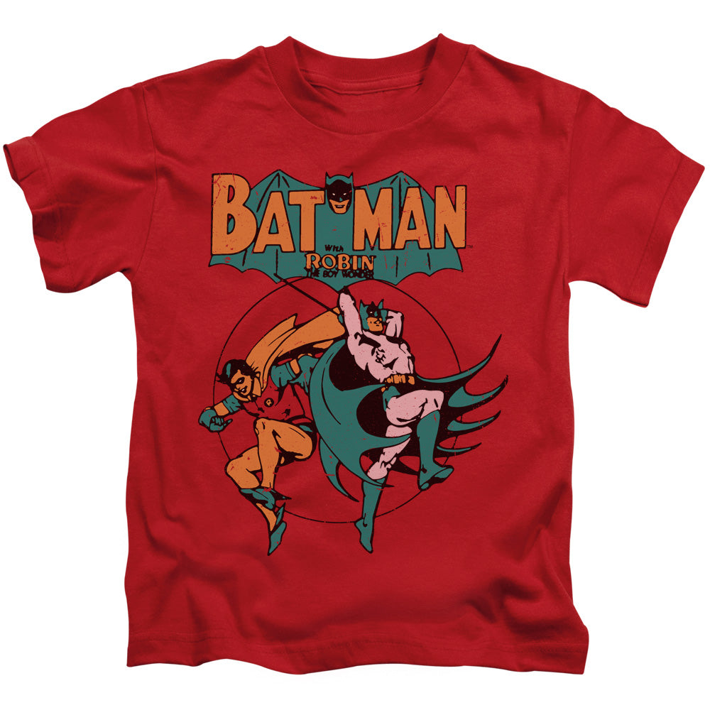 DC Comics Starling Shock Juvenile Kids Youth T Shirt Red