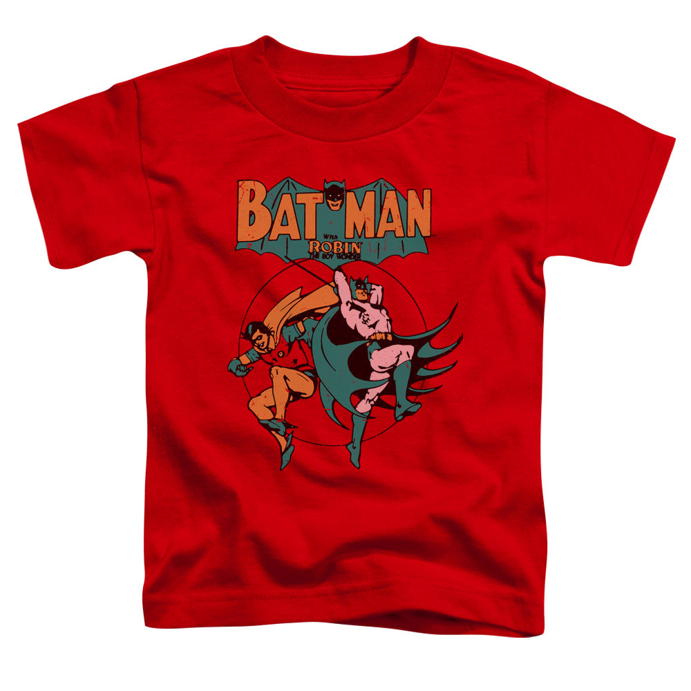 DC Comics Starling Shock Toddler Kids Youth T Shirt Red