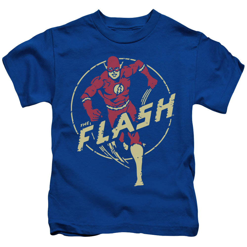 DC Comics Flash Flash Comics Juvenile Kids Youth T Shirt Royal Blue