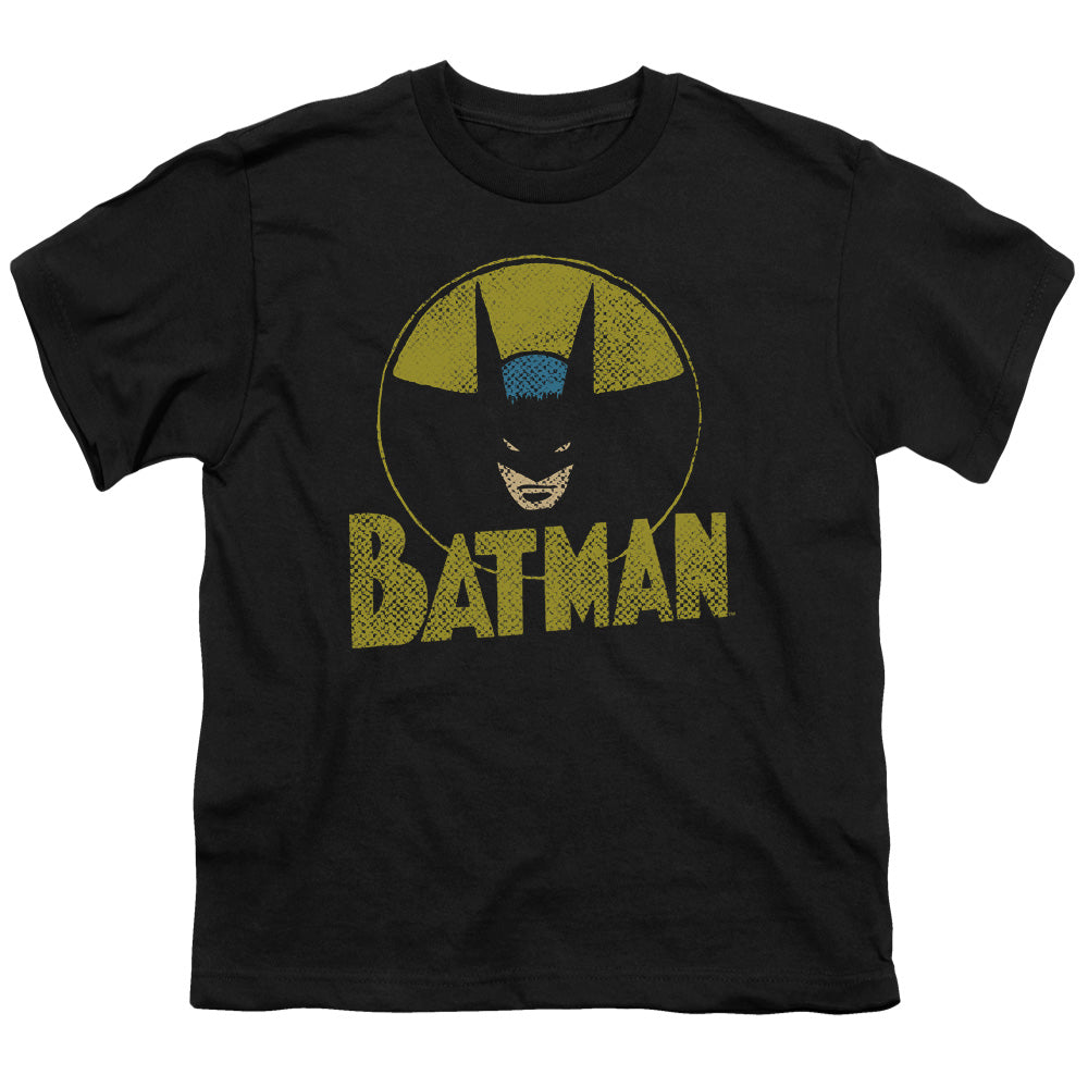 DC Comics Circle Bat Kids Youth T Shirt Black