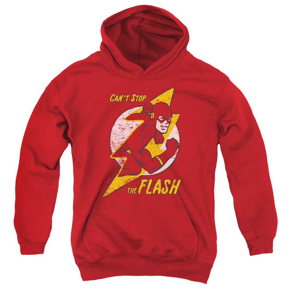 DC Comics Flash Flash Bolt Kids Youth Hoodie Red