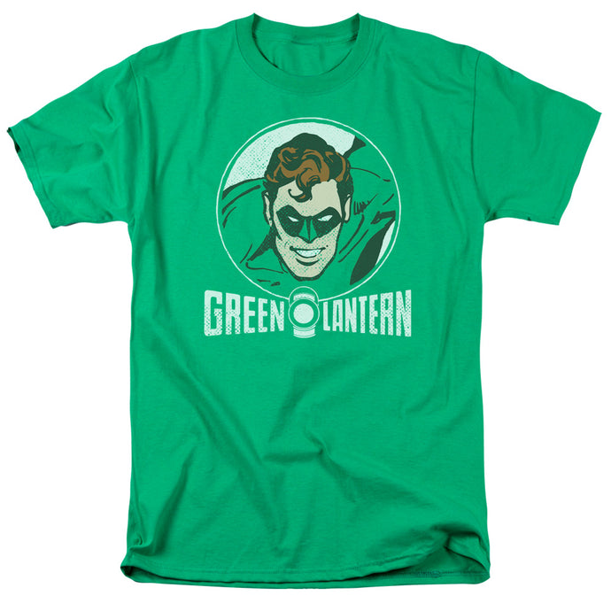 DC Comics Lantern Circle Mens T Shirt Kelly Green