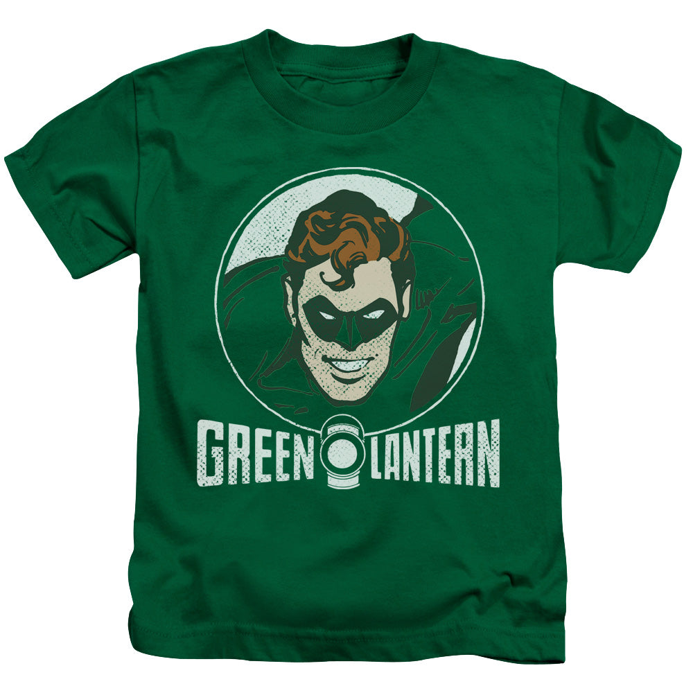 DC Comics Lantern Circle Juvenile Kids Youth T Shirt Kelly Green
