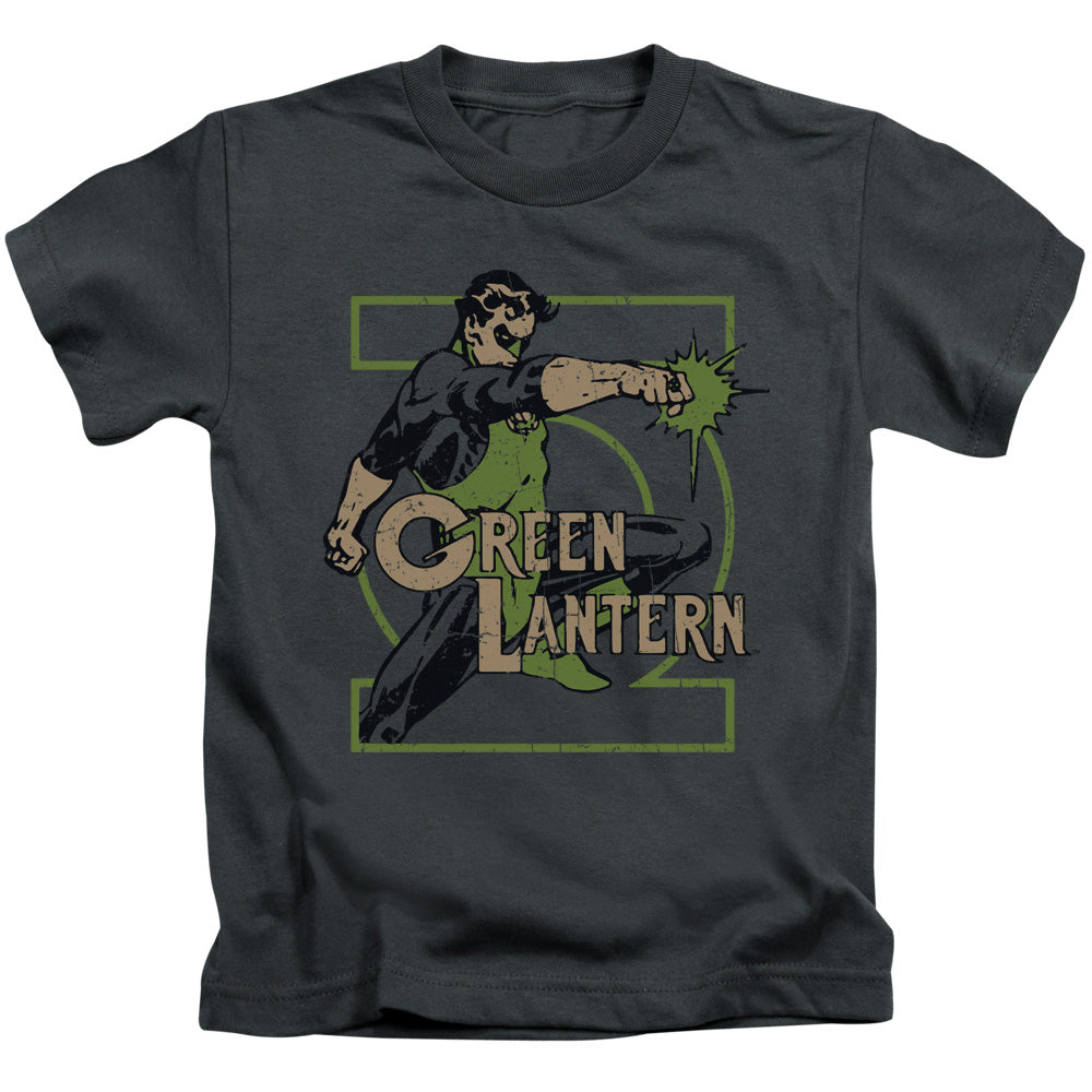 DC Comics Ring Power Juvenile Kids Youth T Shirt Charcoal