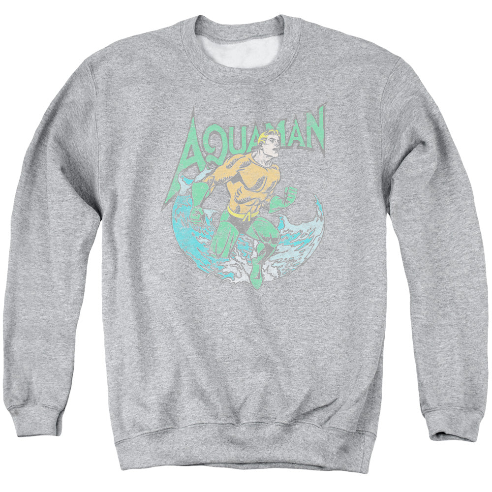 DC Comics Marco Mens Crewneck Sweatshirt Athletic Heather