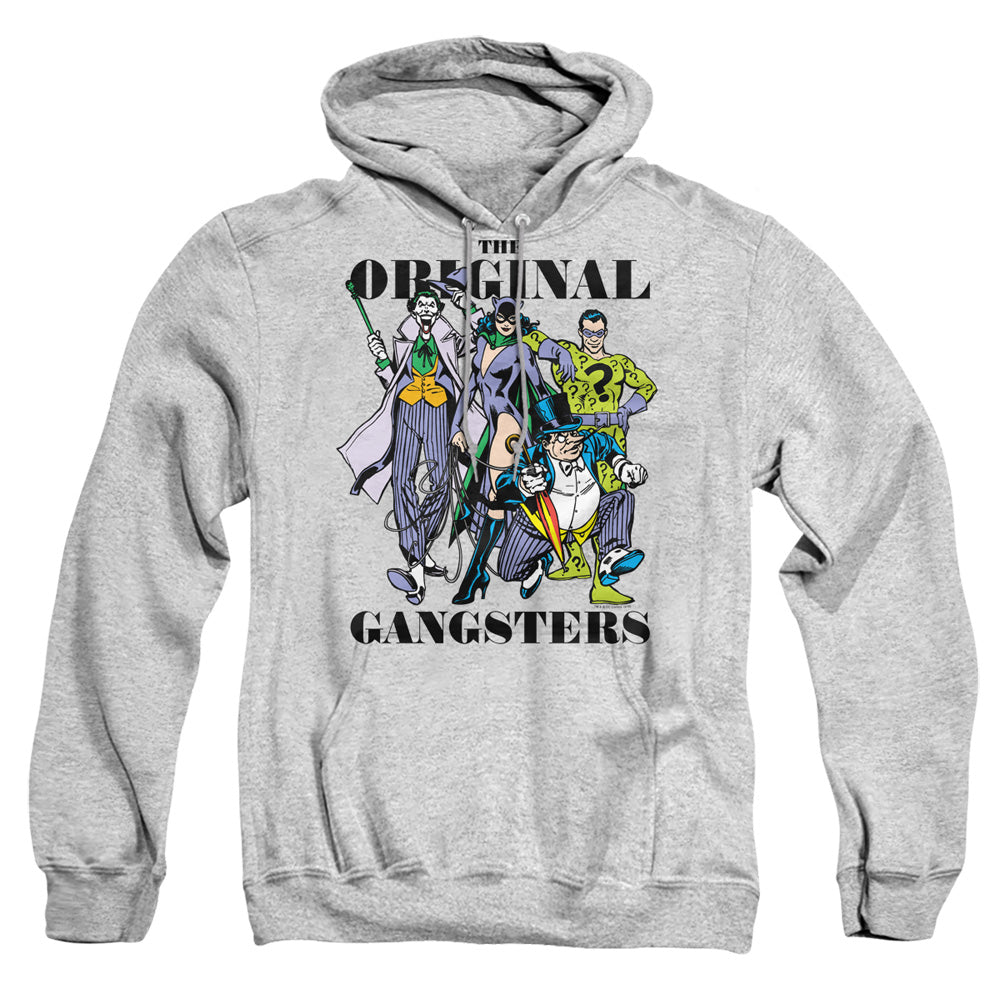 Dc Original Gangsters Mens Hoodie Athletic Heather Officially Licensed