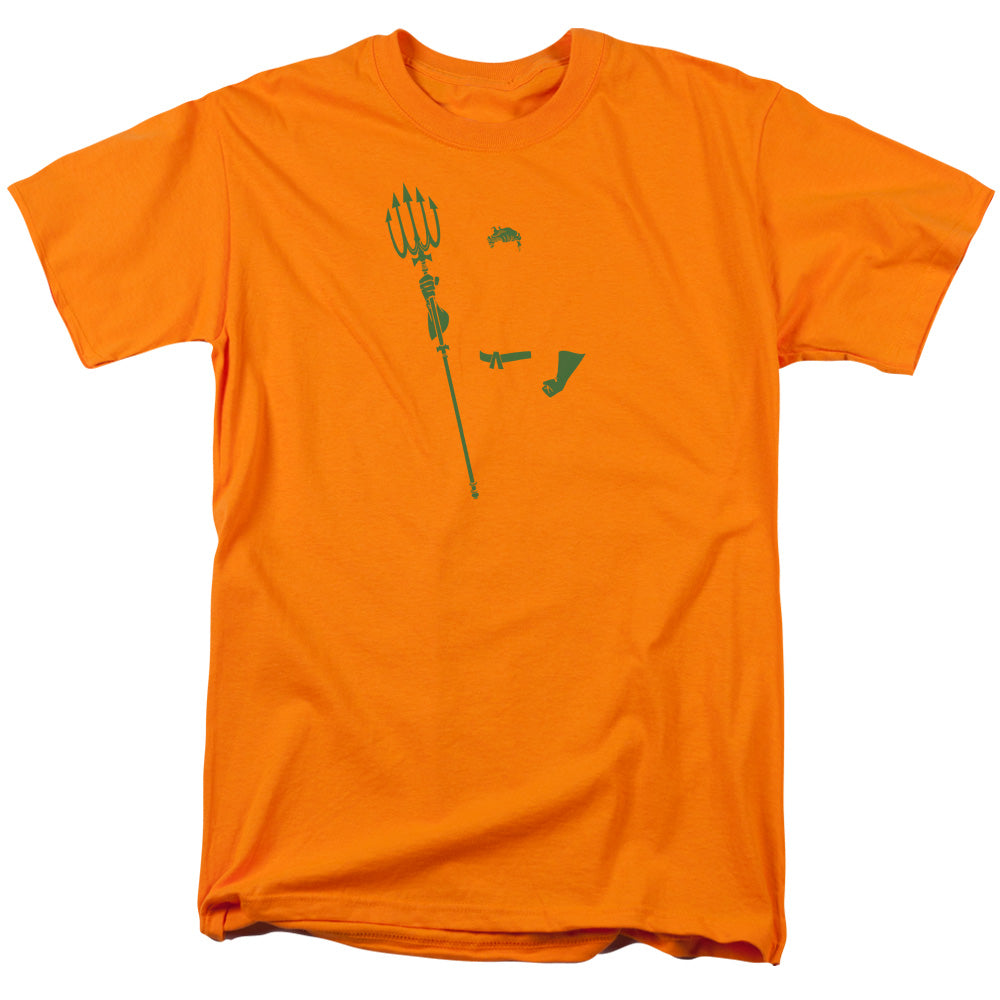 DC Comics Aqua Min Mens T Shirt Orange