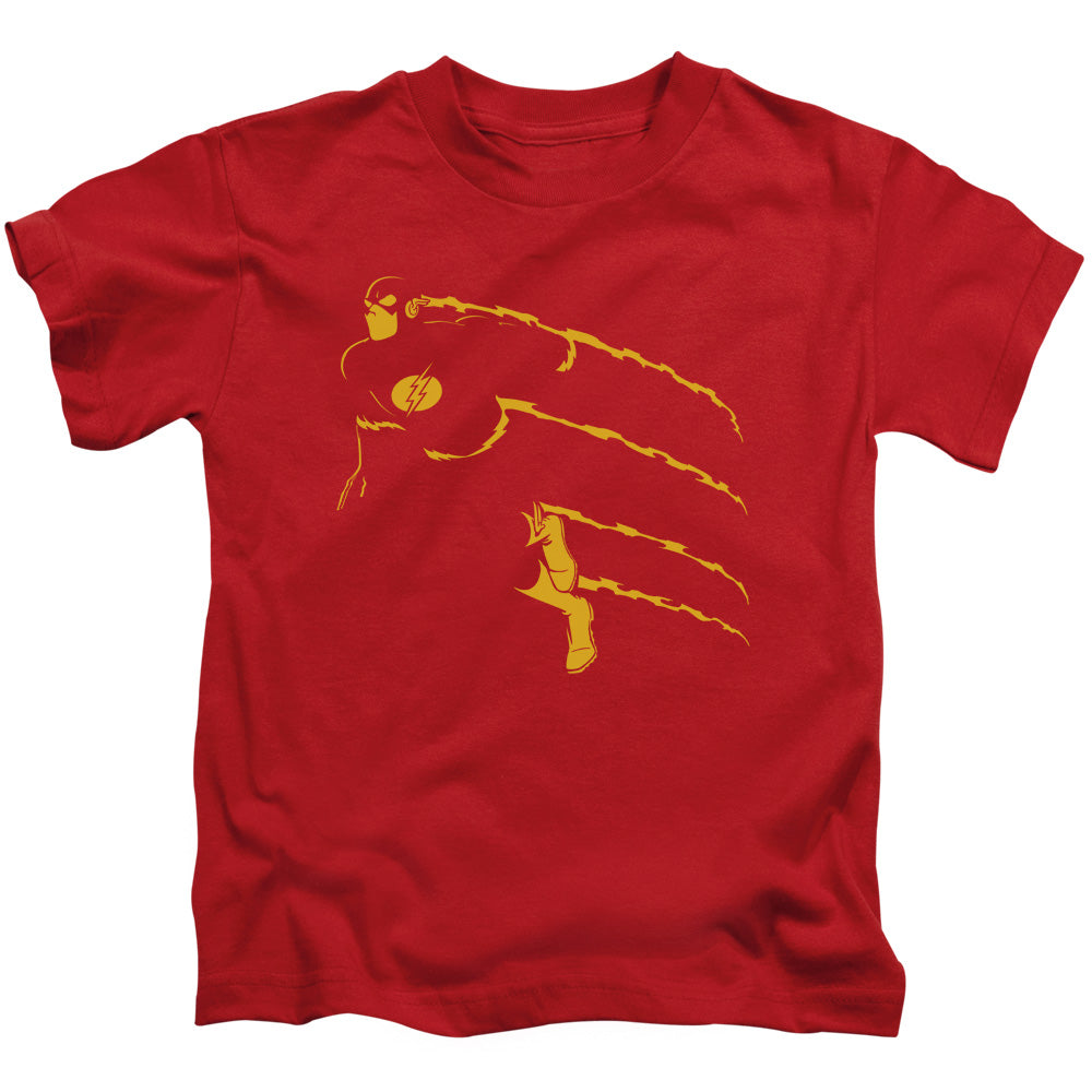 DC Comics Flash Flash Min Juvenile Kids Youth T Shirt Red
