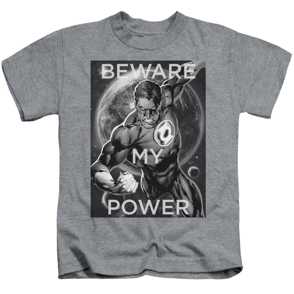 DC Comics Power Juvenile Kids Youth T Shirt Athletic Heather