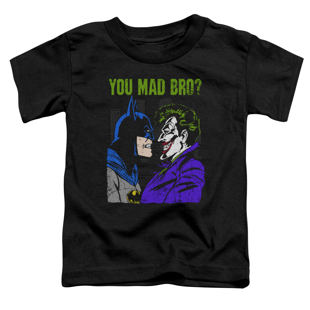 DC Comics Mad Bro Toddler Kids Youth T Shirt Black