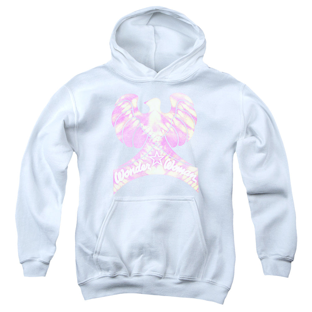 DC Comics Wonder Bird Kids Youth Hoodie White