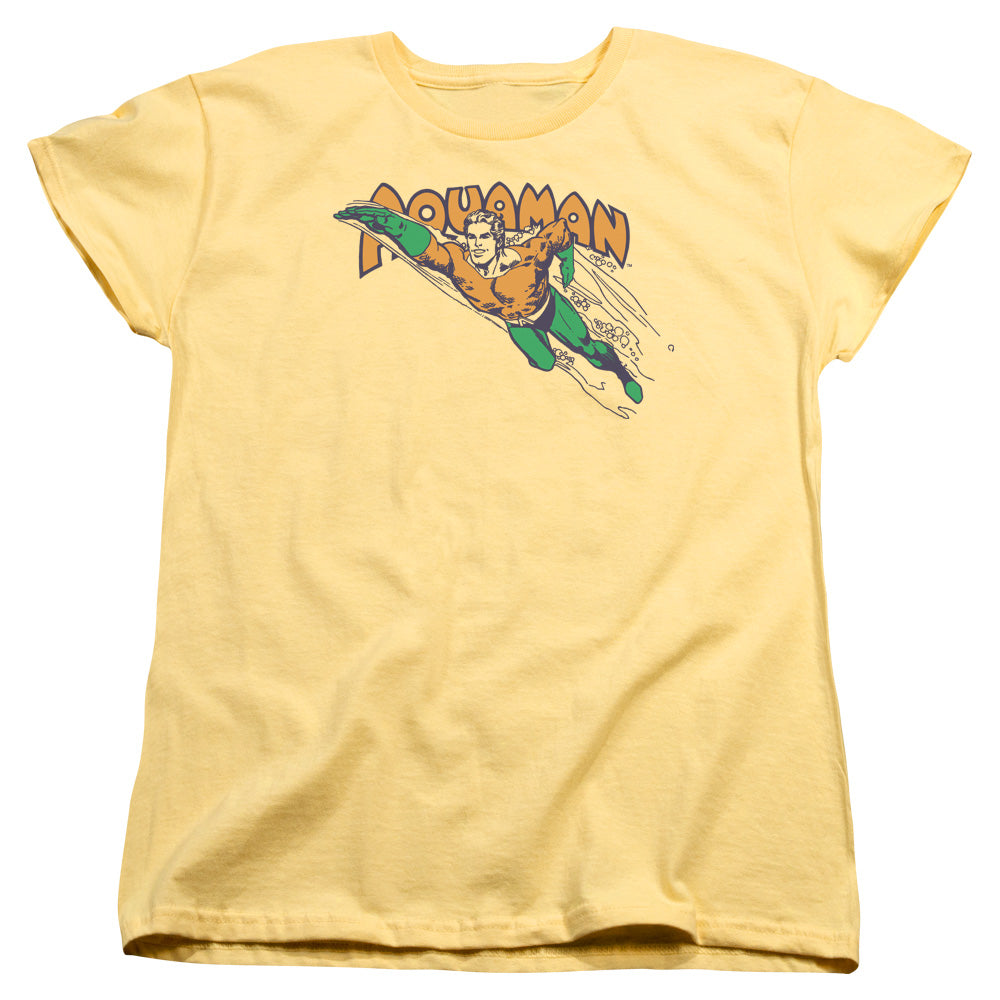 DC Comics Swim Through Womens T Shirt Banana