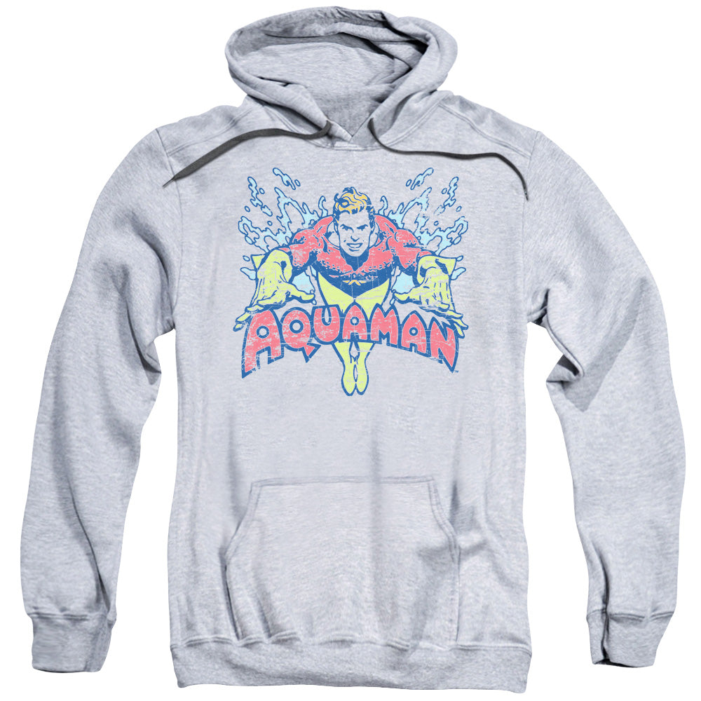 DC Comics Splish Splash Mens Hoodie Athletic Heather