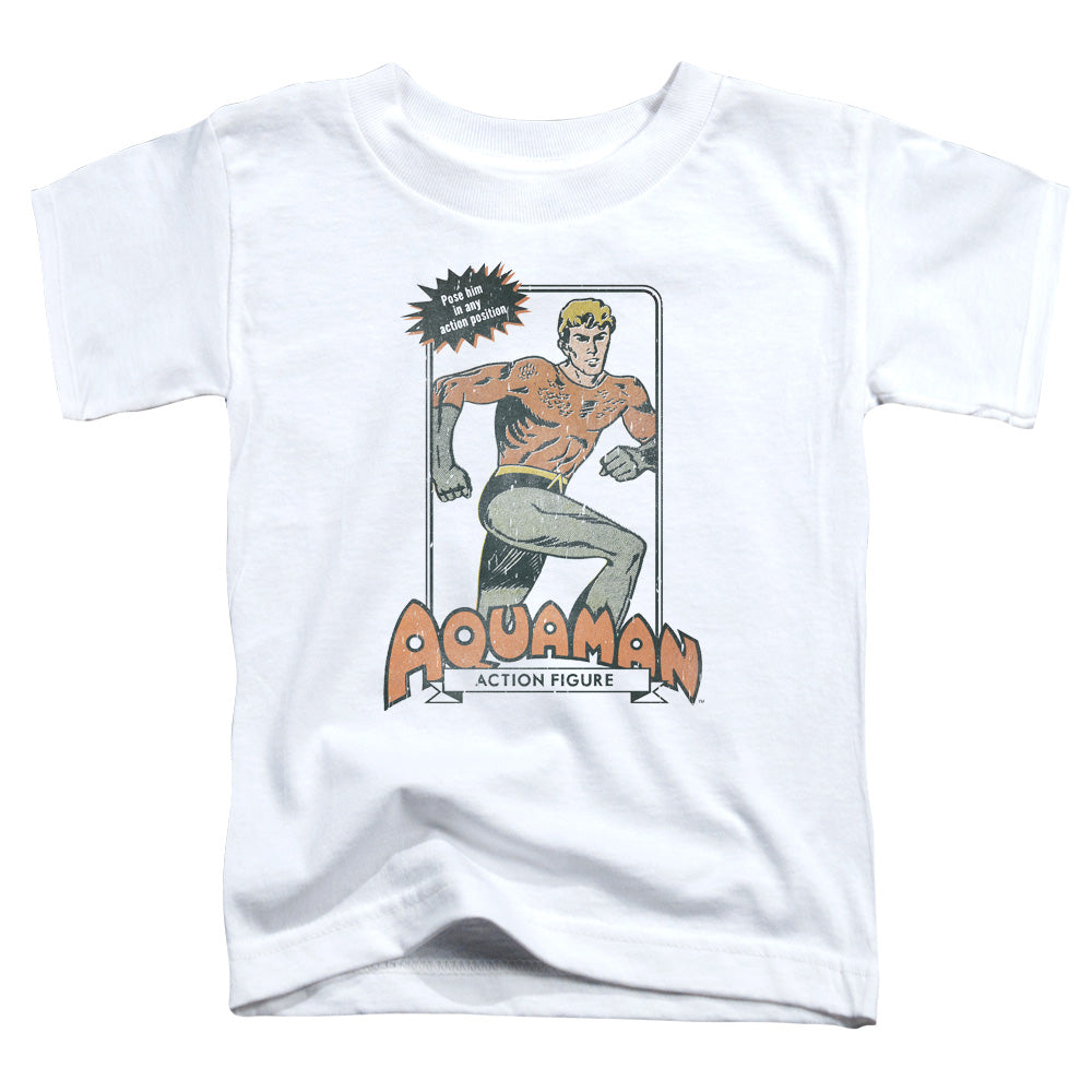 DC Comics Am Action Figure Toddler Kids Youth T Shirt White