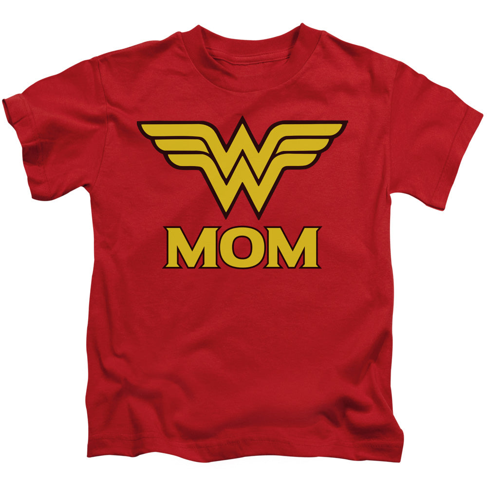 DC Comics Wonder Mom Juvenile Kids Youth T Shirt Red