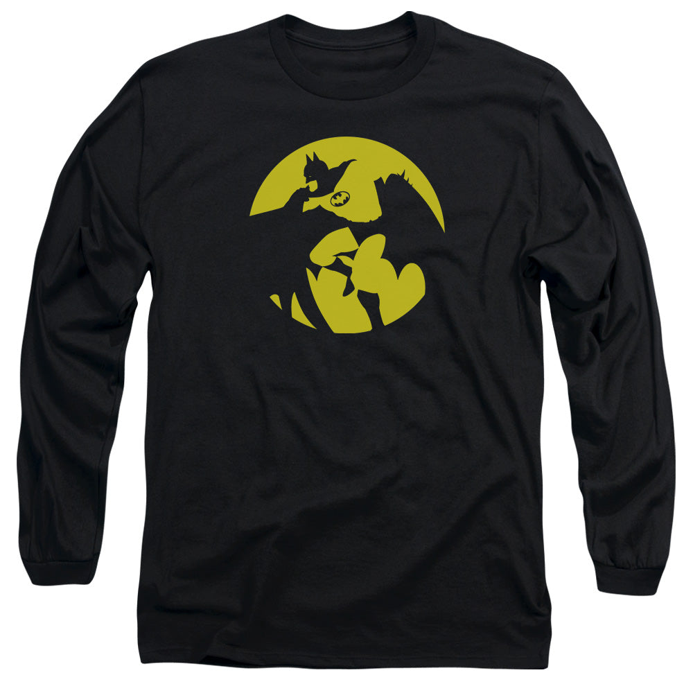 DC Comics Batman Spotlight Mens Long Sleeve Shirt Black