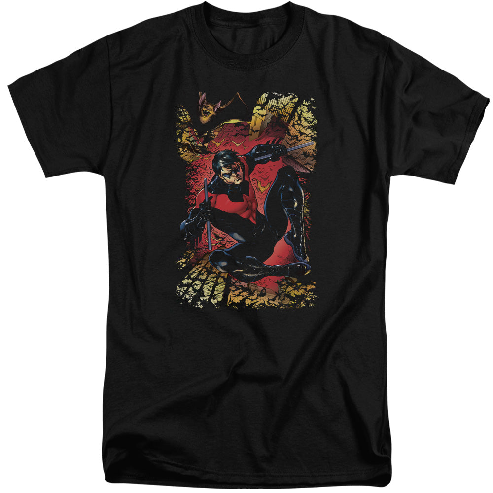 Jla Nightwing #1 Mens Tall T Shirt Black Officially Licensed