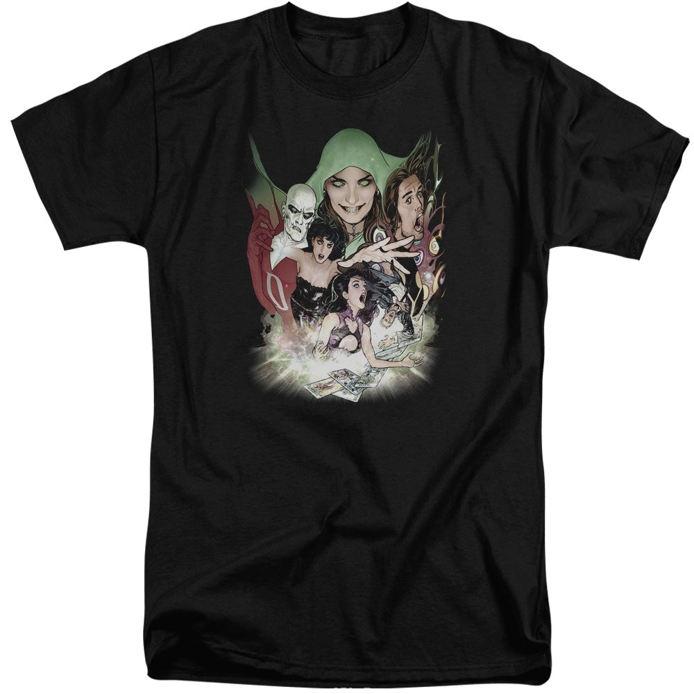 Dcr Justice League Dark Mens Tall T Shirt Black Officially Licensed