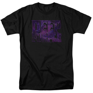 Deep Purple Spacey Mens T Shirt Black
