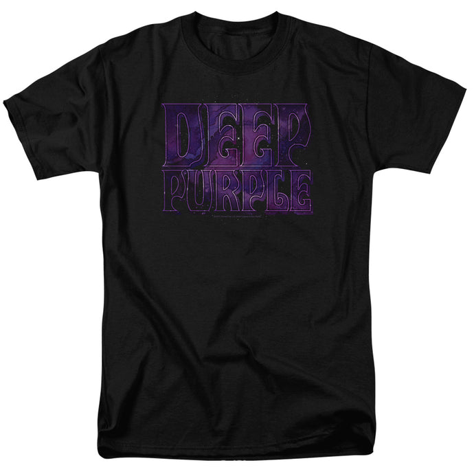 Deep Purple Spacey Mens T Shirt Black
