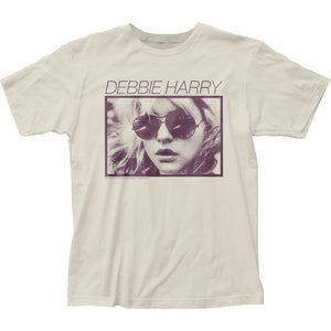 Blondie Debbie Harry Aviators Mens T Shirt Vintage White
