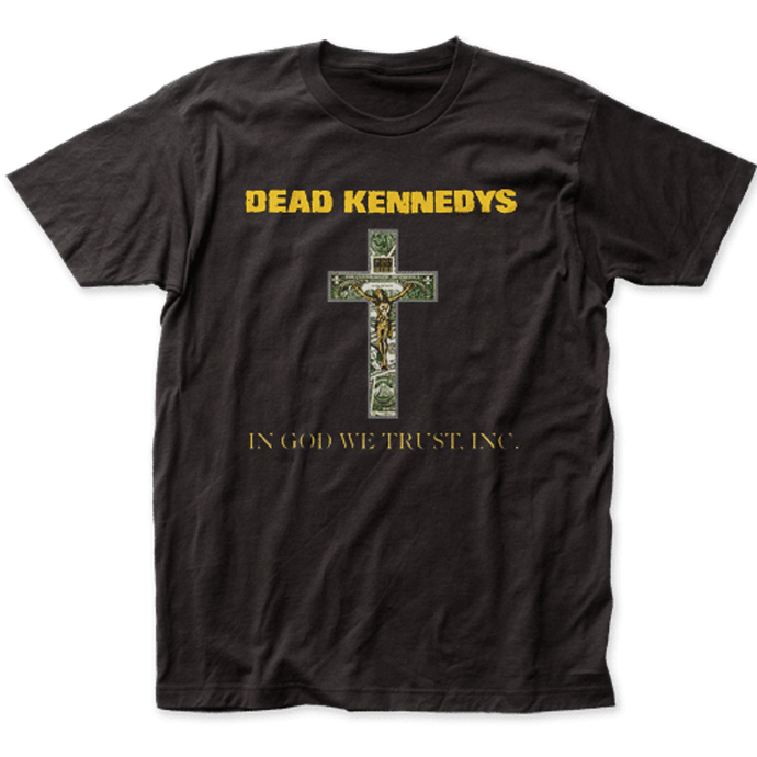 Dead Kennedys In God We Trust Cross Mens T Shirt Black