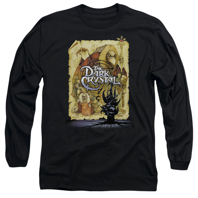 The Dark Crystal Poster Mens Long Sleeve Shirt Black