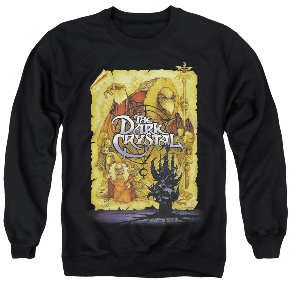 Dark Crystal Poster Mens Crewneck Sweatshirt Black Officially Licensed