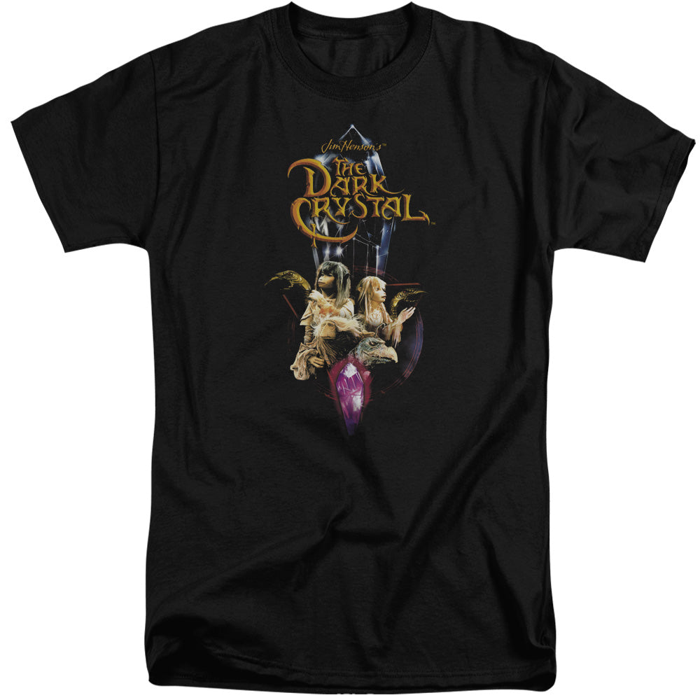 The Dark Crystal Crystal Quest Mens Tall T Shirt Black
