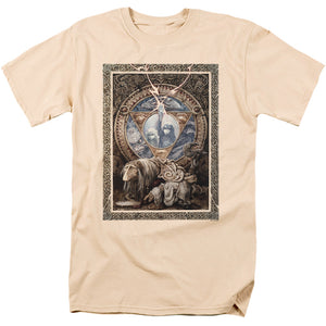 The Dark Crystal Ornate Poster Mens T Shirt Cream
