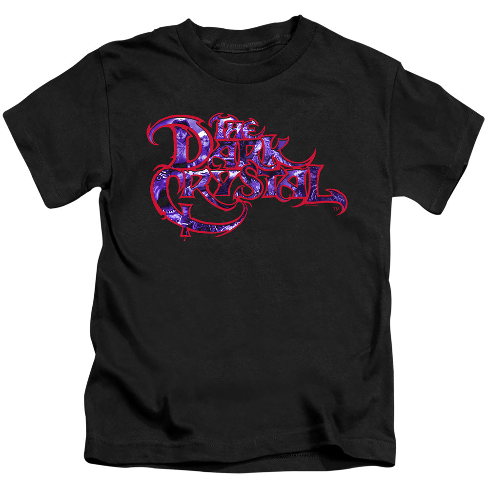 Dark Crystal Collage Logo Juvenile Kids Youth T Shirt Black (5 6) Officially Licensed