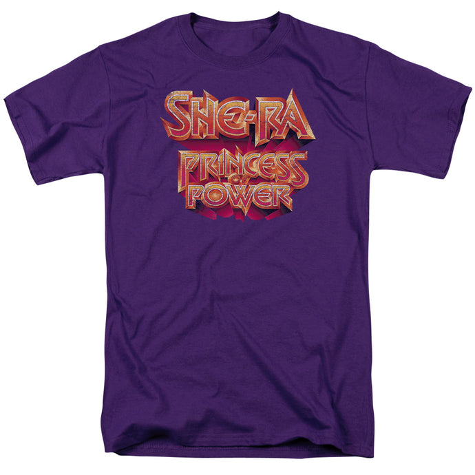 She Ra Logo Mens T Shirt Purple
