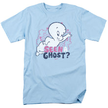 Load image into Gallery viewer, Casper Seen a Ghost Mens T Shirt Light Blue