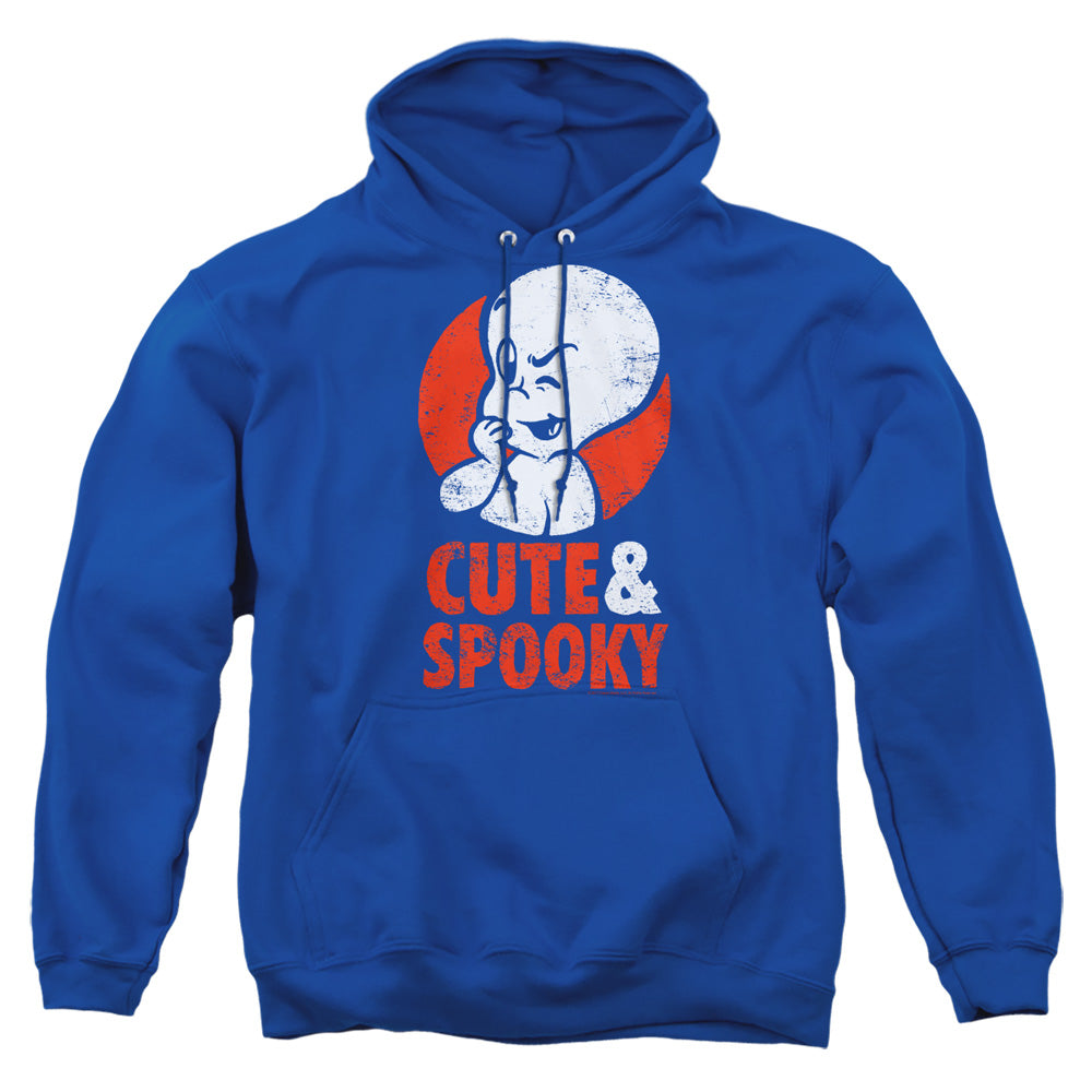 Casper Spooky Mens Hoodie Royal Blue Officially Licensed