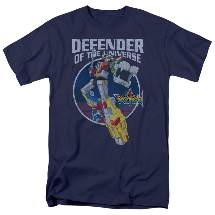Voltron Legendary Defender Mens T Shirt Navy Blue