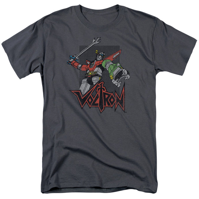 Voltron Roar Mens T Shirt Charcoal