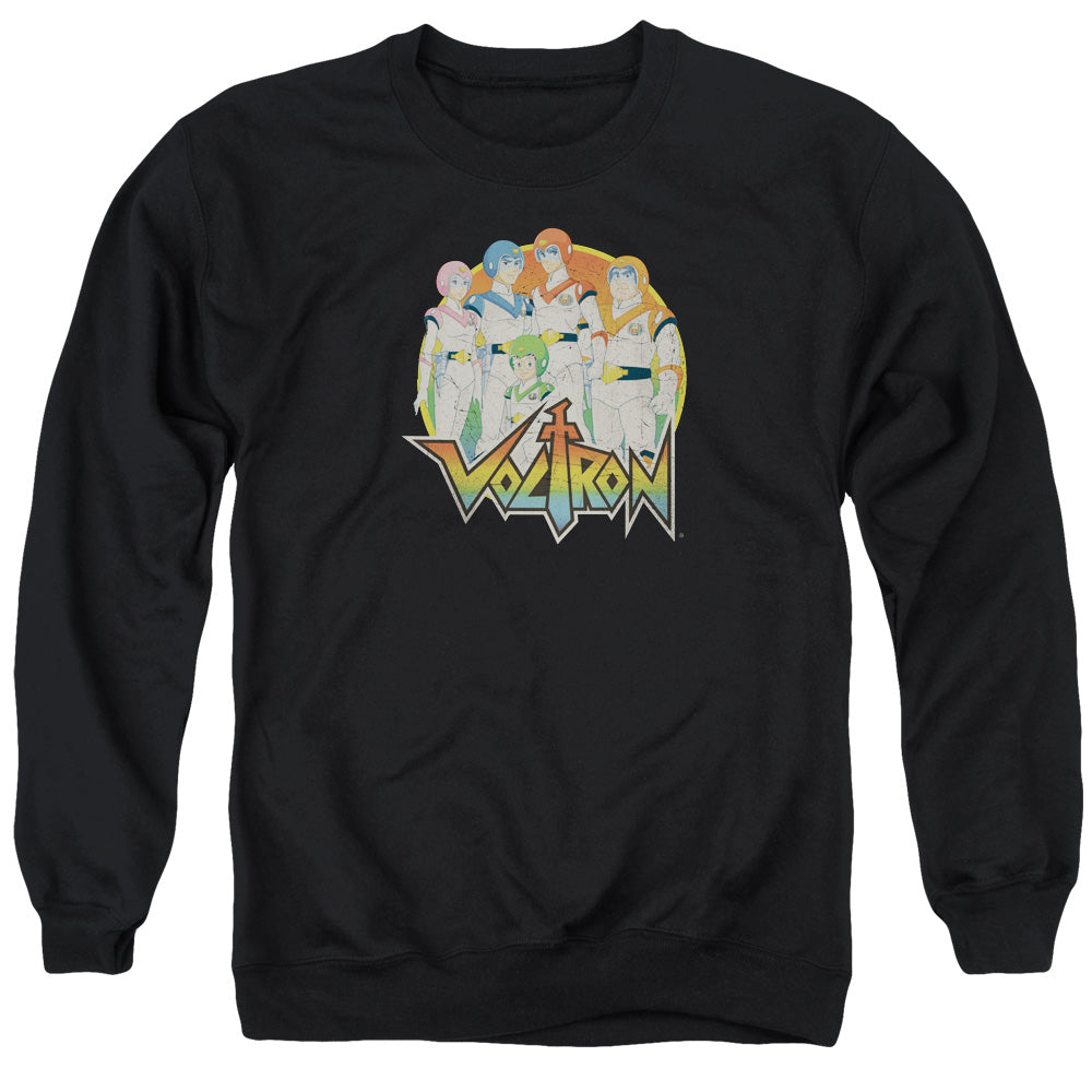 Voltron Group Mens Crewneck Sweatshirt Black