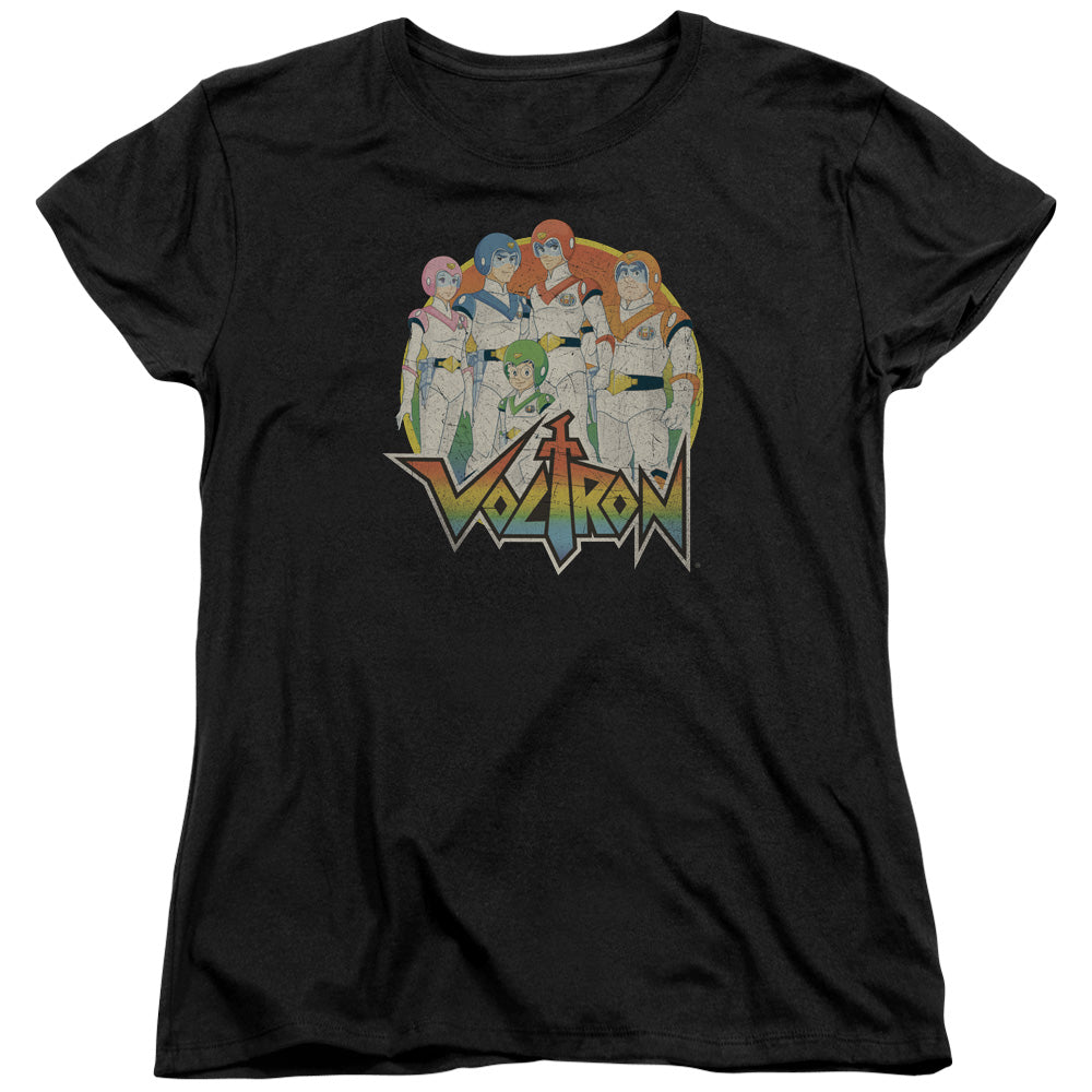 Voltron Group Womens T Shirt Black