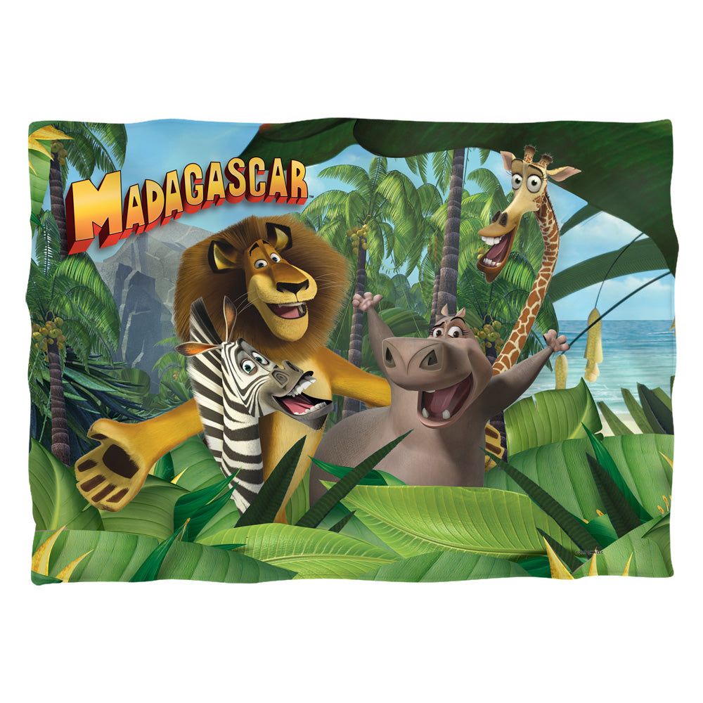 Madagascar Jungle Time Pillow Case Officially Licensed
