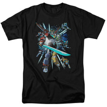 Load image into Gallery viewer, Voltron Lions Share Mens T Shirt Black