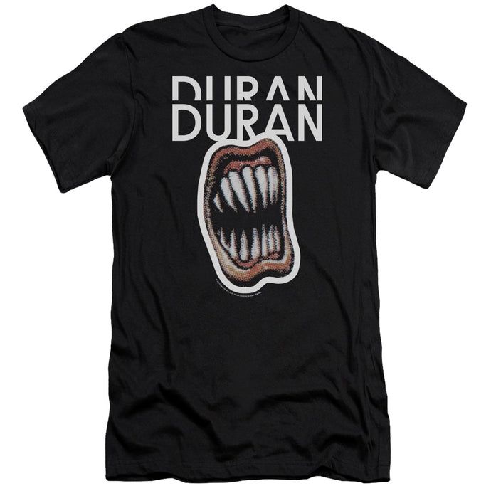Duran Duran Pressure Off Premium Bella Canvas Slim Fit Mens T Shirt Black