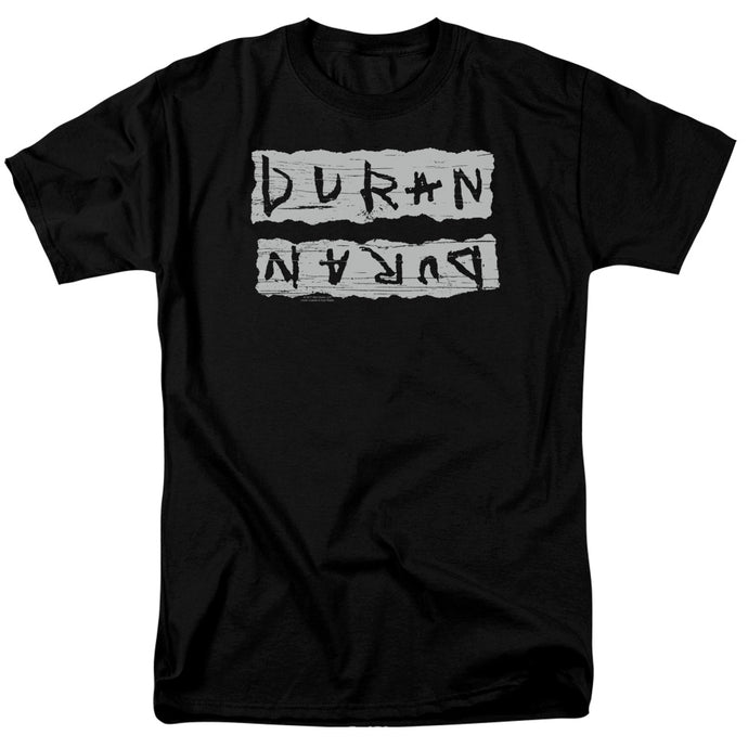 Duran Duran Print Error Mens T Shirt Black