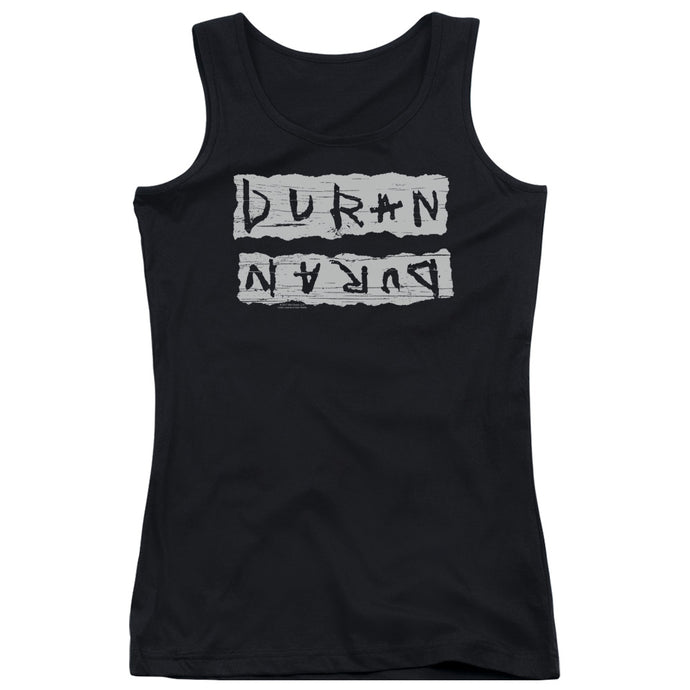 Duran Duran Print Error Womens Tank Top Shirt Black