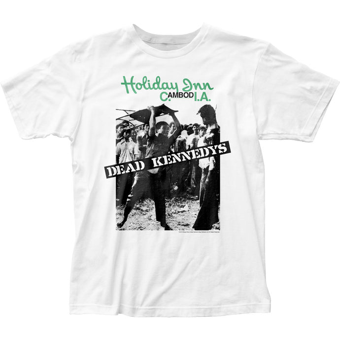 Dead Kennedys Holiday In Cambodia Mens T Shirt White