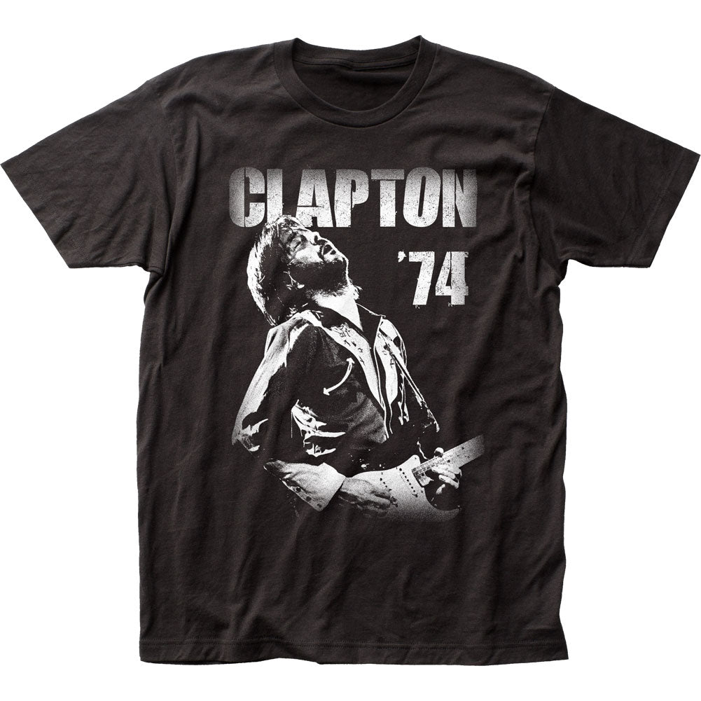 Eric Clapton 74 Mens T Shirt Black