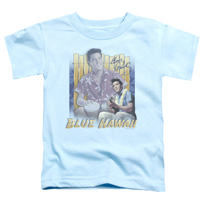 Elvis Presley Blue Hawaii Toddler Kids Youth T Shirt Carolina Blue
