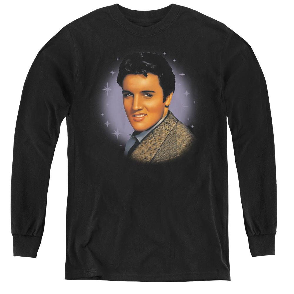 Elvis Presley Starlite Long Sleeve Kids Youth T Shirt Black