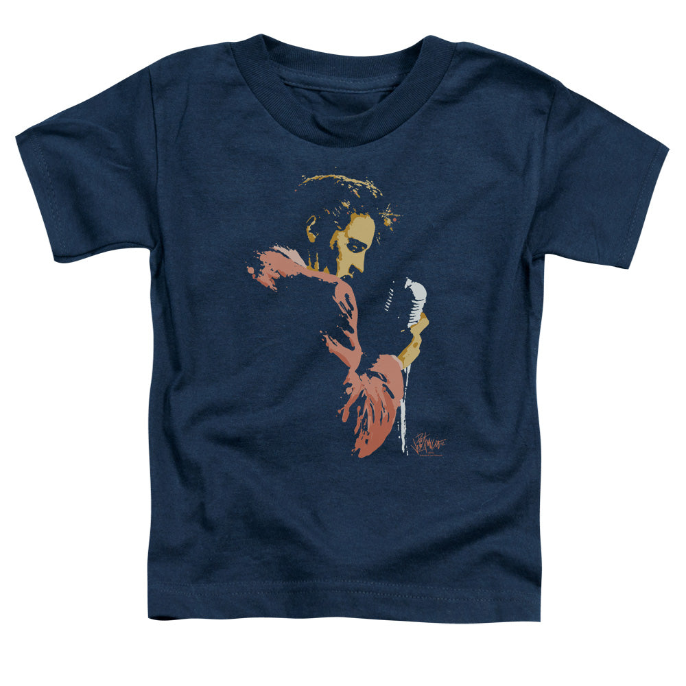 Elvis Presley Early Elvis Toddler Kids Youth T Shirt Navy Blue