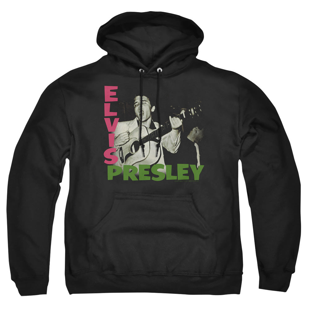 Elvis Presley Elvis Presley Album Mens Hoodie Black Officially Licensed