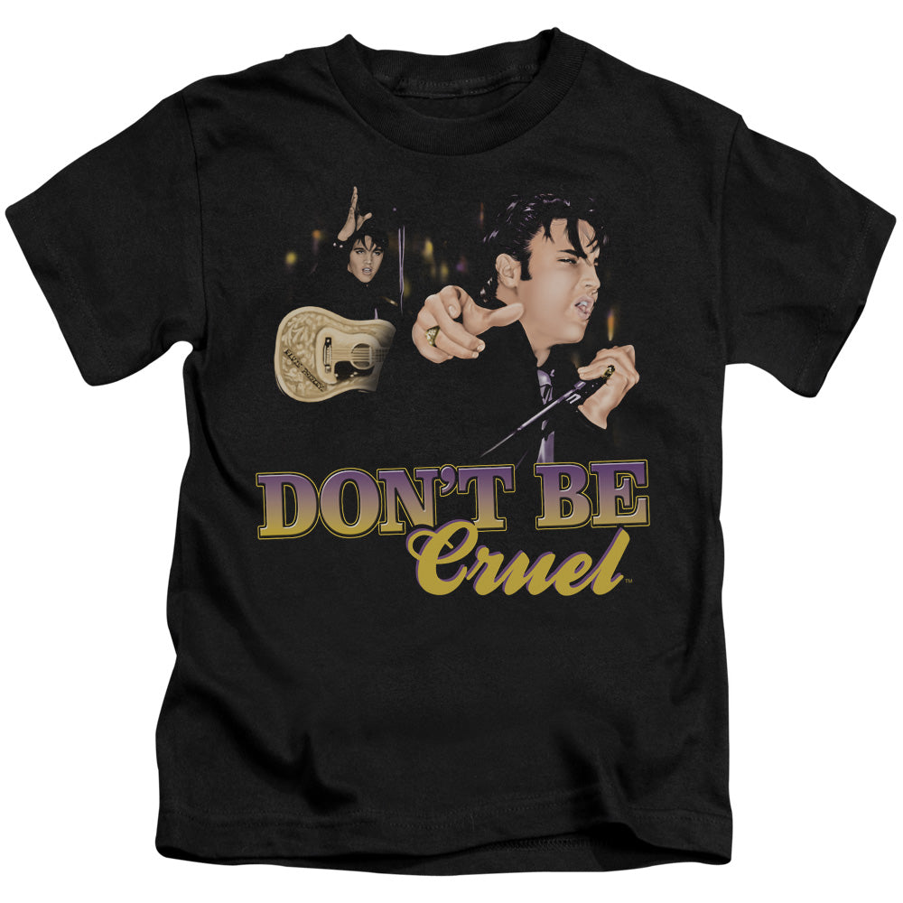 Elvis Presley Dont Be Cruel Juvenile Kids Youth T Shirt Black